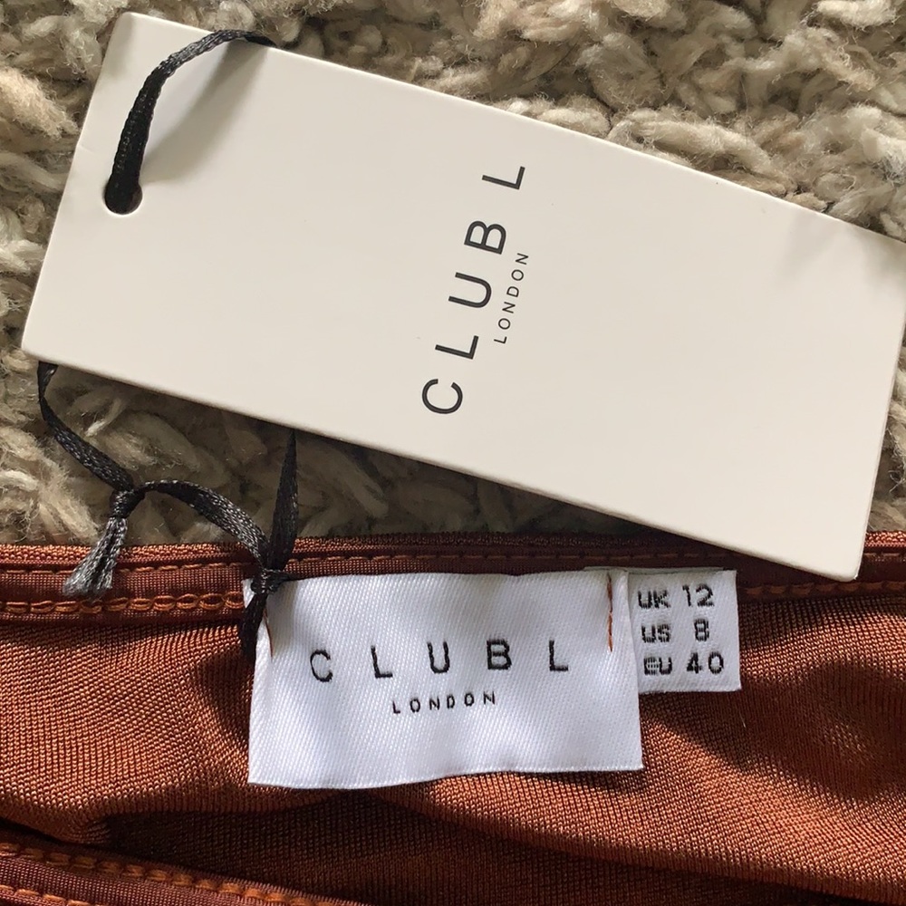 Club L Ruched Dress - Picture 3 of 3